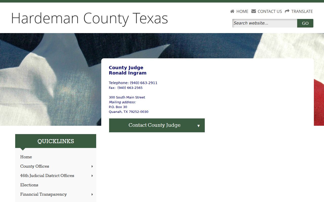 Hardeman County warrant records: county courthouse office contact